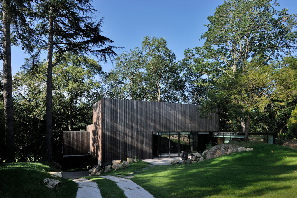 MAISON SUR LA CHEZINE, yann péron architecte yann péron architecte Casas modernas: Ideas, diseños y decoración