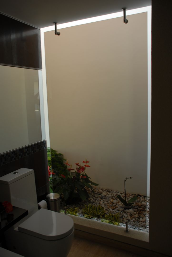 Casa el Hatillo, FergoStudio FergoStudio Ванная комната в стиле минимализм