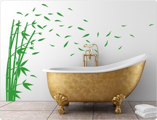 Florale Deko, I-love-Wandtattoo.de I-love-Wandtattoo.de Modern bathroom Decoration