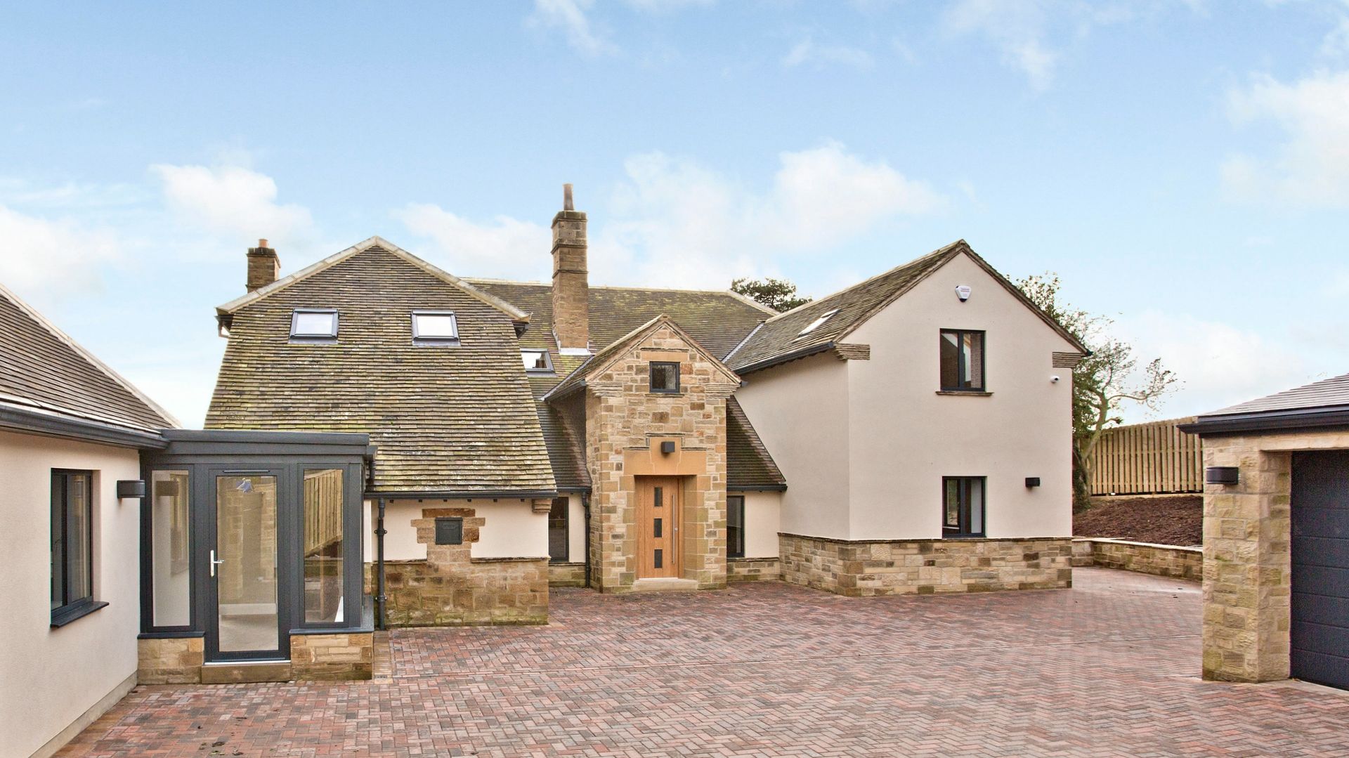 Residential Development, West Yorkshire, Wildblood Macdonald Wildblood Macdonald Casas de estilo ecléctico