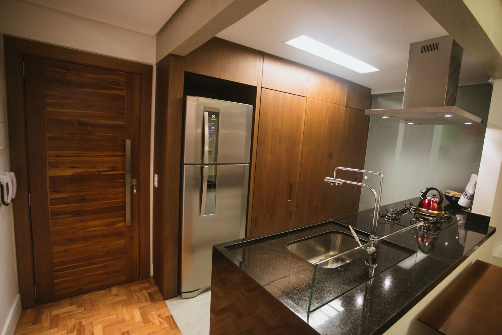 APARTAMENTO GS114, Aquadrado Arquitetura Aquadrado Arquitetura Modern Kitchen