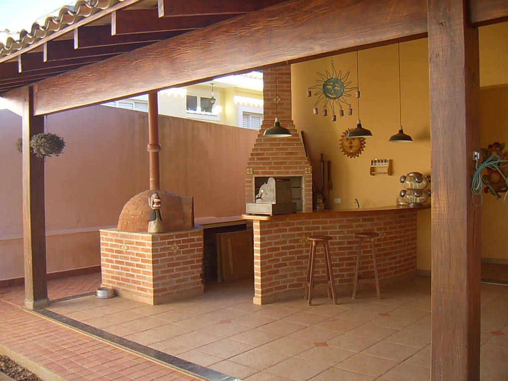 Parque Sabará I, Terence Arquitetura Terence Arquitetura Rustic style balcony, veranda & terrace