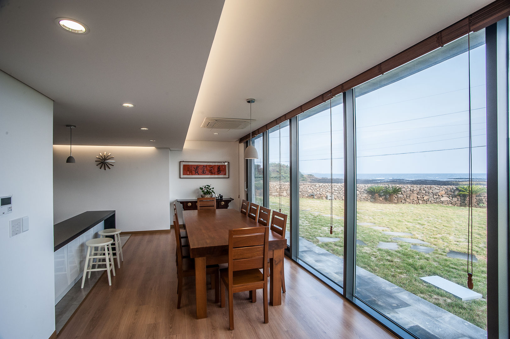 제주도 하도리 주택, ZeroLimitsArchitects ZeroLimitsArchitects Modern Living Room