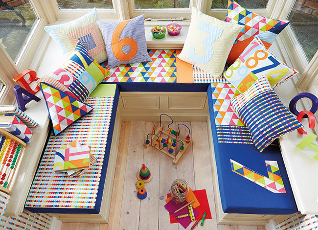 Quarto Infantil , Formafantasia Formafantasia Dormitorios infantiles de estilo moderno Textil Ámbar/Dorado Accesorios y decoración