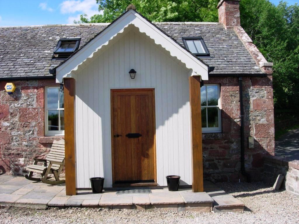 Porch Roundhouse Architecture Ltd Country style balcony, veranda & terrace