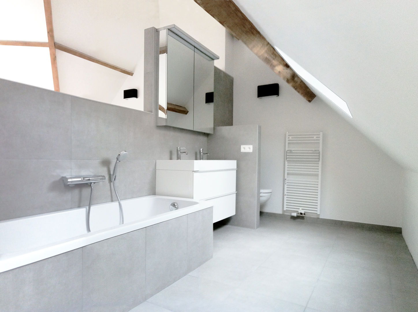 rénovation maison OC, planomatic planomatic Ванна кімната