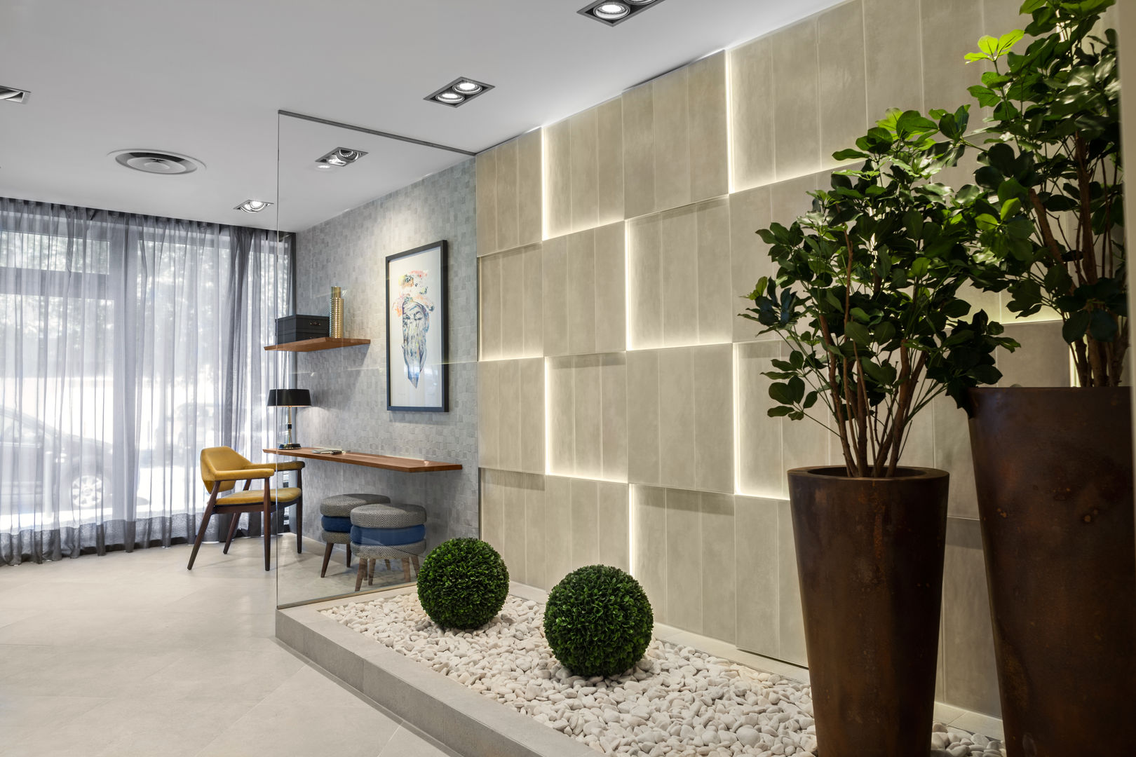 Showroom Love Tiles 2015- Espaço residencial, Rita Glória Interior Design unipessoal LDA Rita Glória Interior Design unipessoal LDA พื้นที่เชิงพาณิชย์ ศูนย์นิทรรศการ