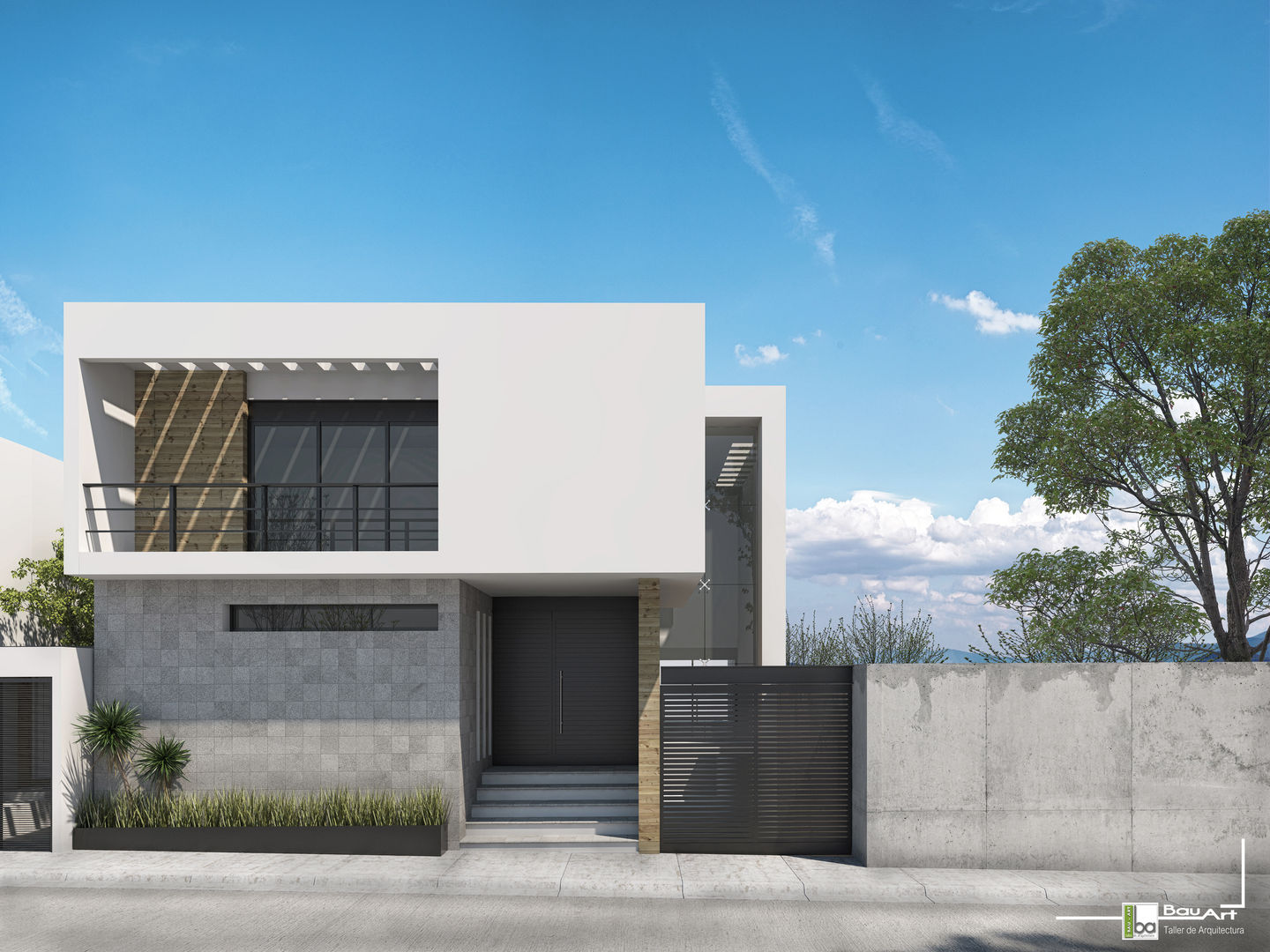 Casa BAT, Bau-Art Taller de Arquitectura Bau-Art Taller de Arquitectura บ้านและที่อยู่อาศัย