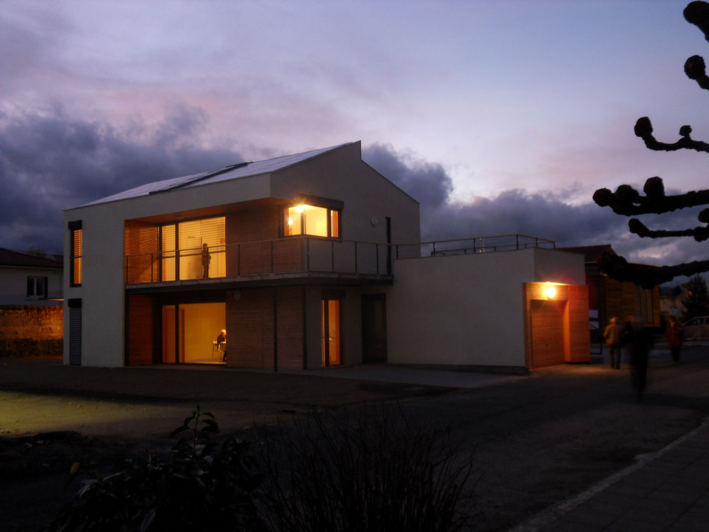 Maison des aînés, archipente archipente Casas modernas