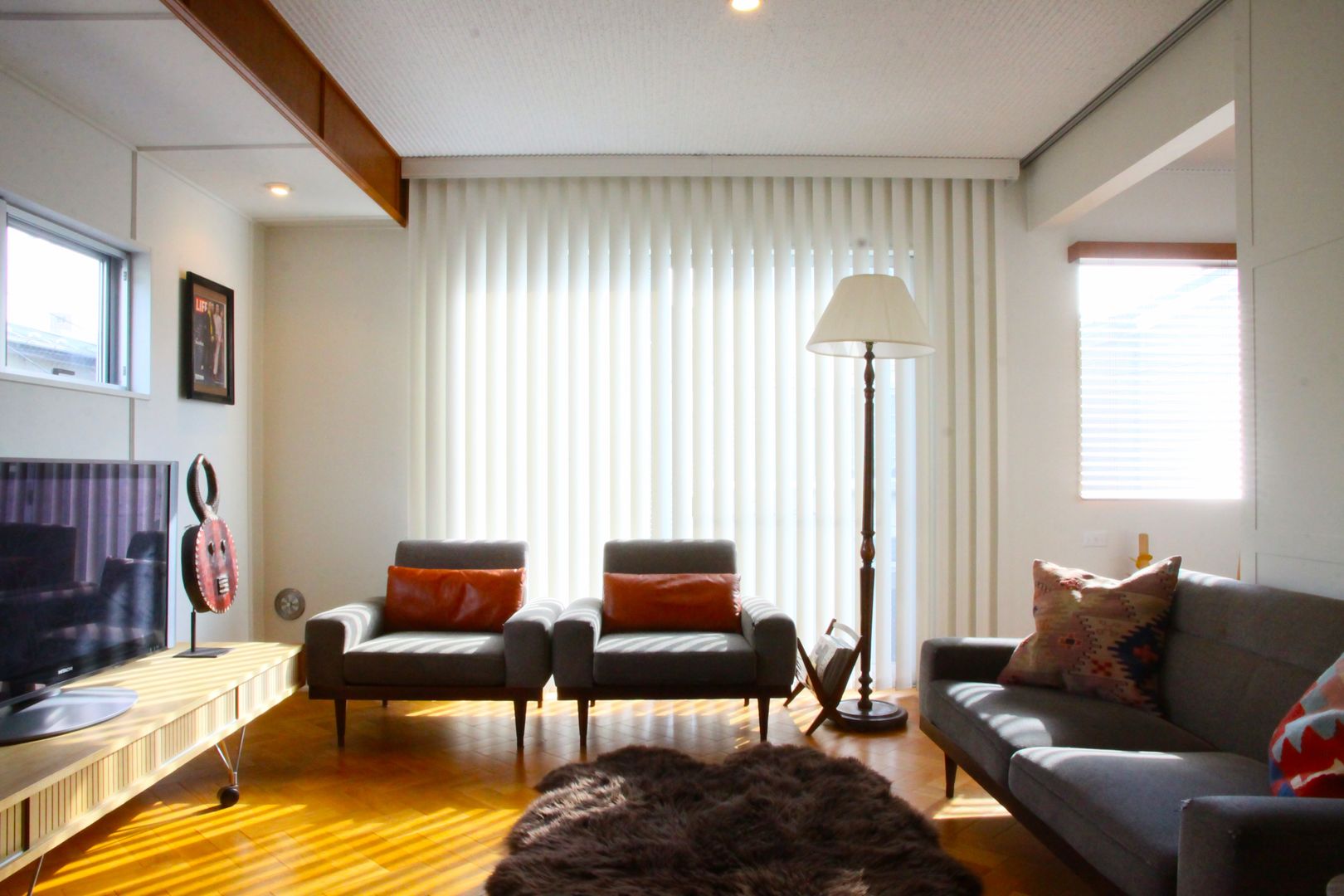 TOKYO STANDARD HOUSE, HOUSETRAD CO.,LTD HOUSETRAD CO.,LTD Modern Living Room