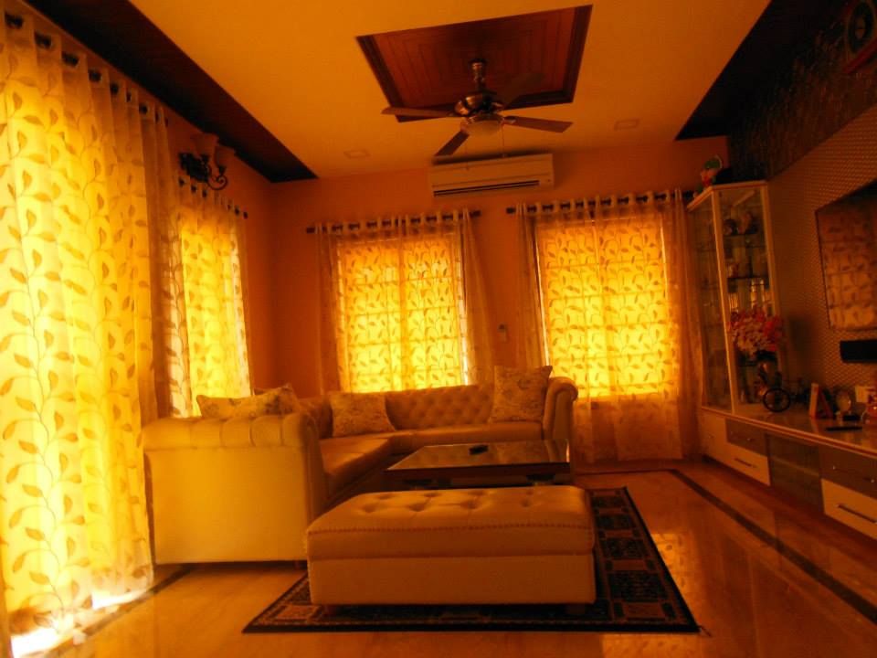 Residence., Rita Mody Joshi & Associates Rita Mody Joshi & Associates Living room