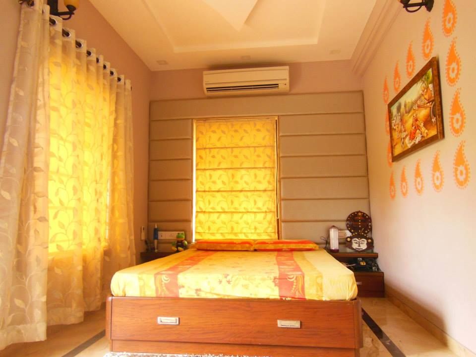 Residence., Rita Mody Joshi & Associates Rita Mody Joshi & Associates Modern style bedroom