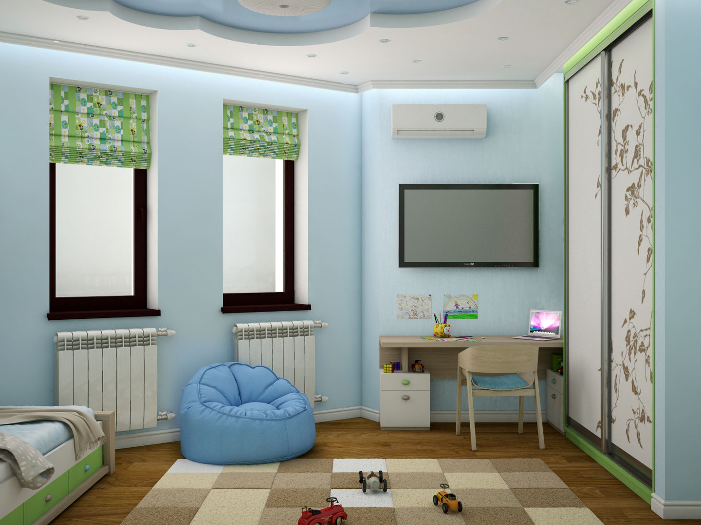Восточные Сказки, Tatiana Zaitseva Design Studio Tatiana Zaitseva Design Studio Modern nursery/kids room