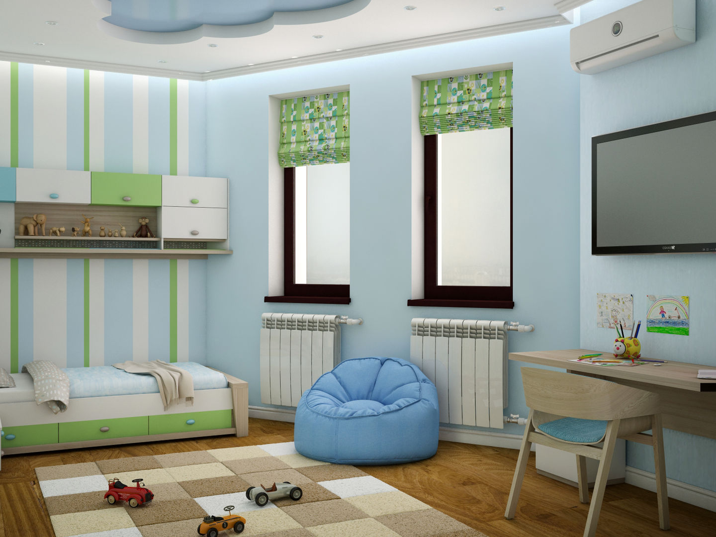 Восточные Сказки, Tatiana Zaitseva Design Studio Tatiana Zaitseva Design Studio Moderne kinderkamers