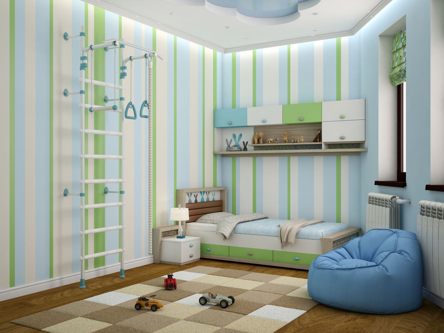 Восточные Сказки, Tatiana Zaitseva Design Studio Tatiana Zaitseva Design Studio Moderne kinderkamers