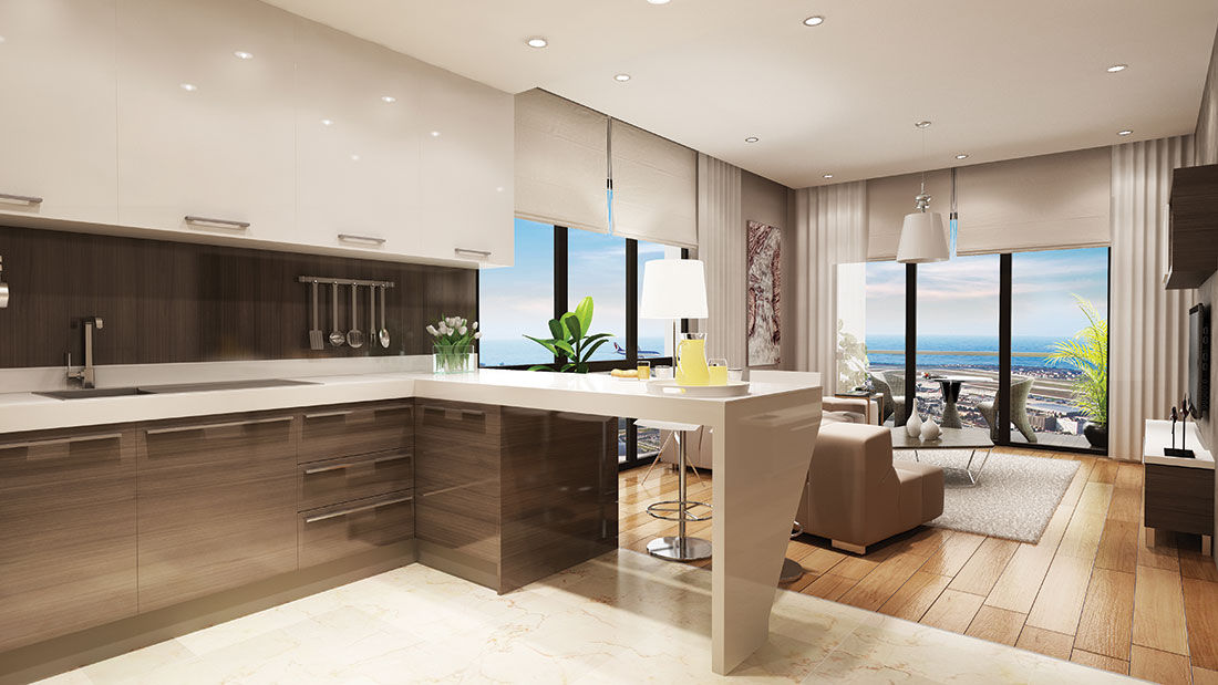 CCT 156 Project in Yenibosna, CCT INVESTMENTS CCT INVESTMENTS Modern kitchen