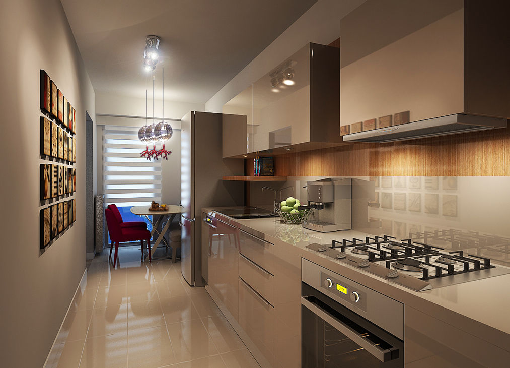 CCT 103 Project in Bahcesehir, CCT INVESTMENTS CCT INVESTMENTS Cuisine moderne