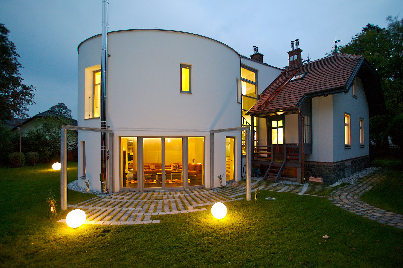 erweiterung einer villa in reichenau an der rax, Atelier Fürtner-Tonn Atelier Fürtner-Tonn Casas de estilo moderno