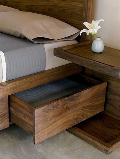 COLECCION MATERA, Design Within Reach Mexico Design Within Reach Mexico Phòng ngủ phong cách hiện đại Gỗ Wood effect Beds & headboards