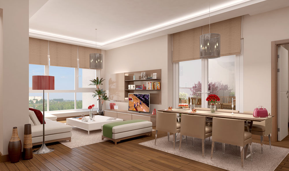 CCT 146 Project in Maslak, CCT INVESTMENTS CCT INVESTMENTS Moderne Esszimmer