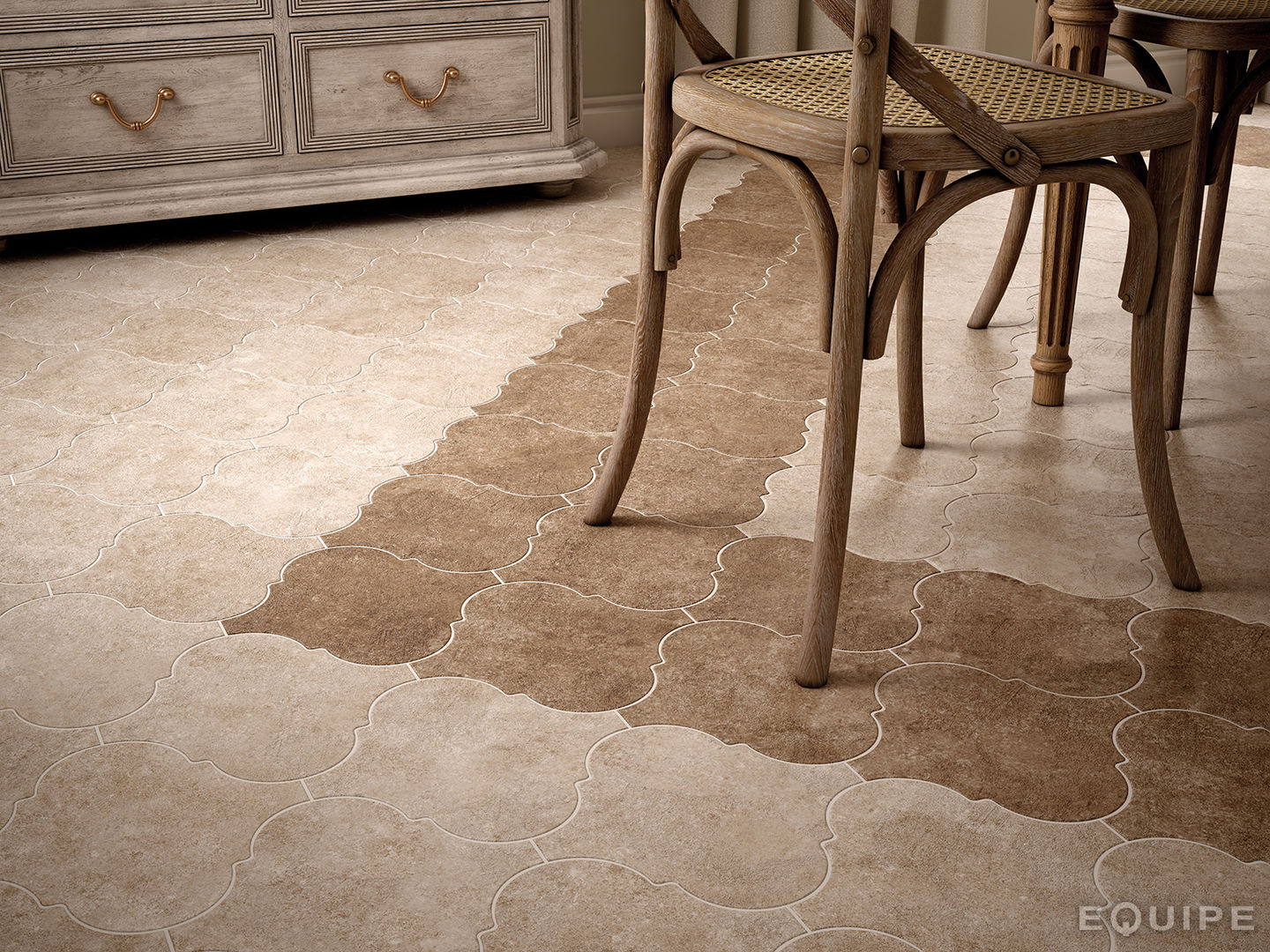 Curvytile Stone Clay, Mud homify Comedores de estilo rústico