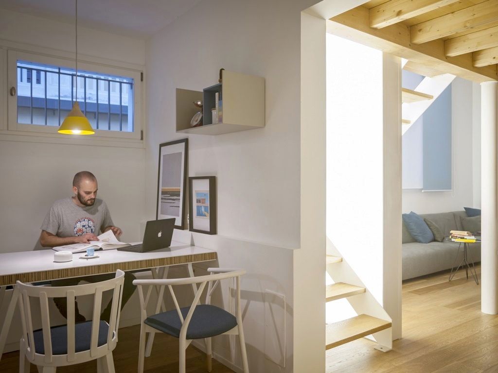 Casa CM, MIROarchitetti MIROarchitetti Sala da pranzo moderna Legno Effetto legno