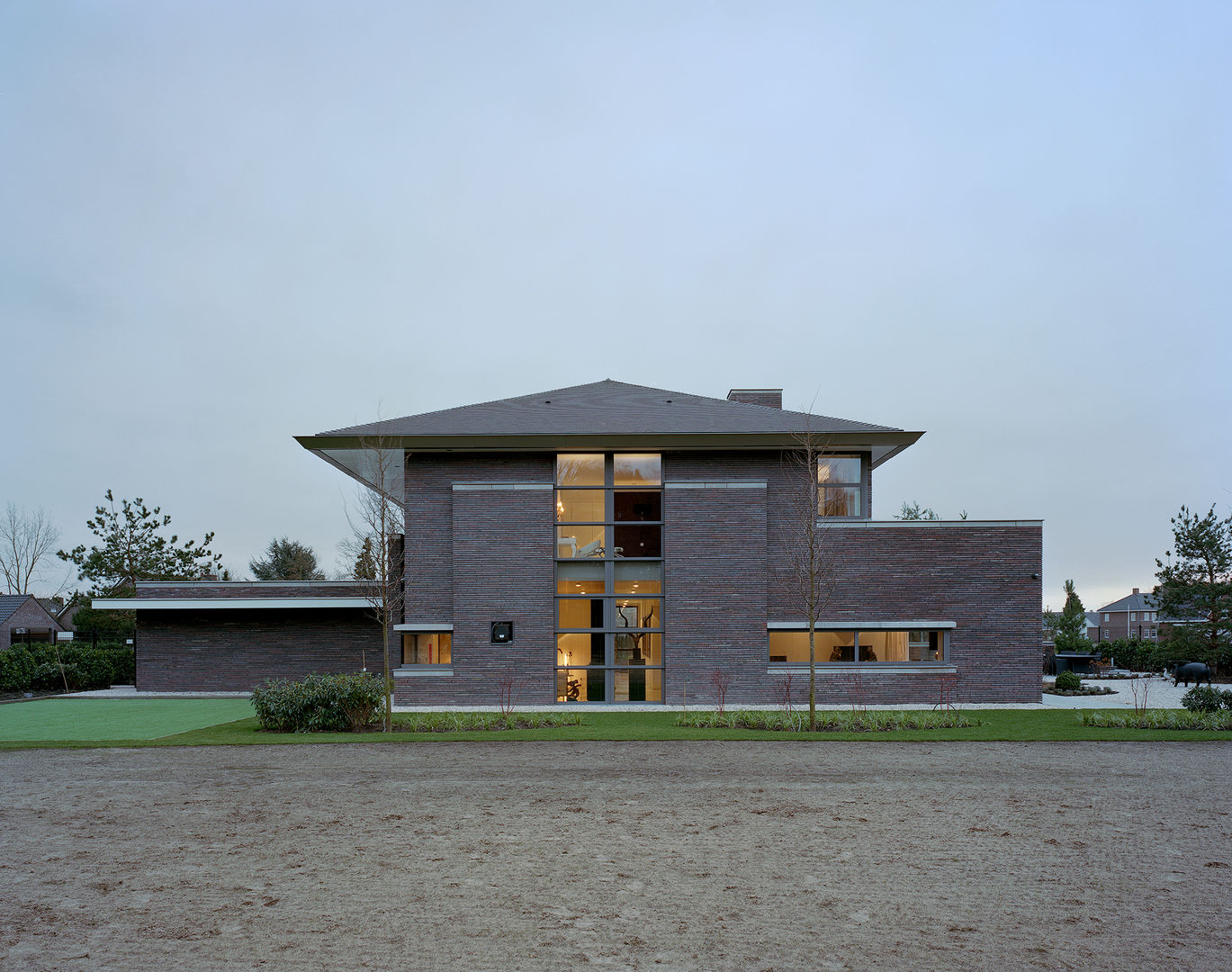 Villa in Limburg , Engelman Architecten BV Engelman Architecten BV モダンな 家