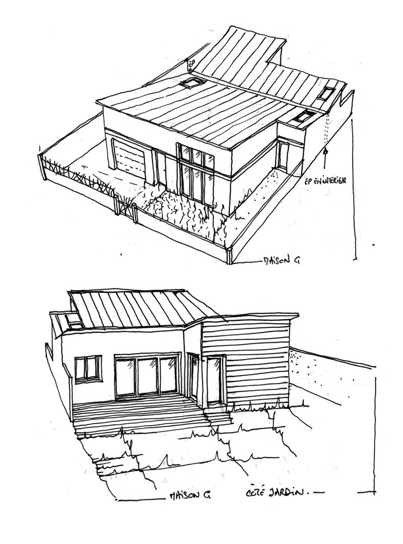 Maison G., Atelier FA - Achitecture d'intérieurs & d'extérieurs Atelier FA - Achitecture d'intérieurs & d'extérieurs