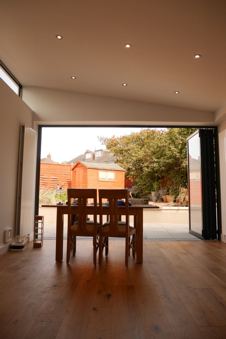 Rear Bi Fiolding Doors and Dining Area - As Built Arc 3 Architects & Chartered Surveyors