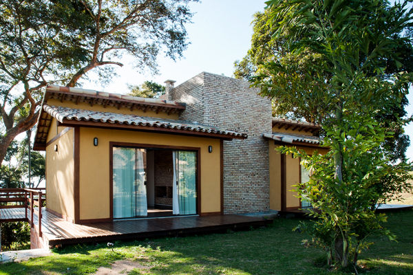 Residência JA, L2 Arquitetura L2 Arquitetura Landelijke huizen