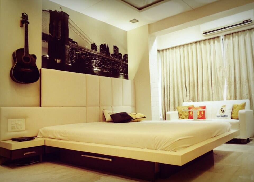 Sanghvi Residence, SwitchOver Studio SwitchOver Studio Kamar Tidur Modern