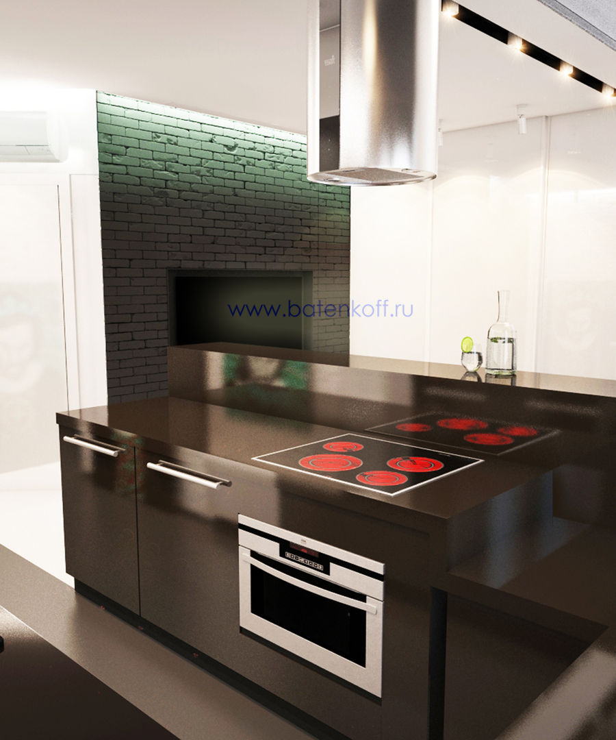 homify Industrial style kitchen Chipboard