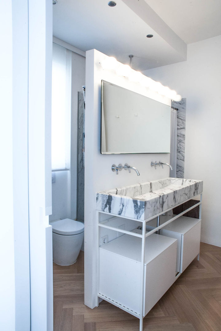 PQ Apartment, Singularq Architecture Lab Singularq Architecture Lab Bathroom