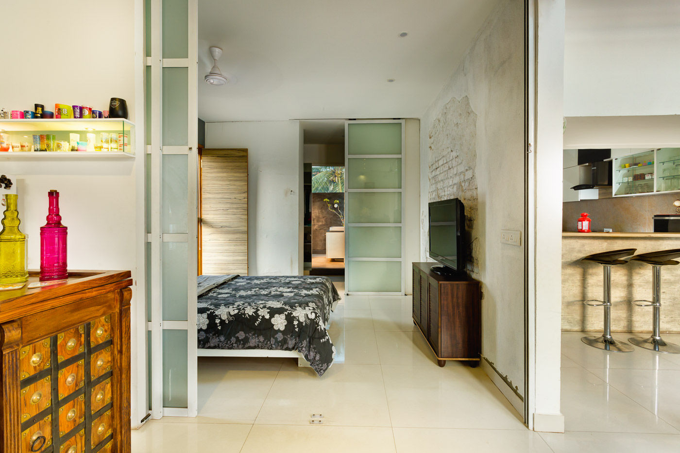 Studio Apartment, Ink Architecture Ink Architecture Kamar Tidur Modern