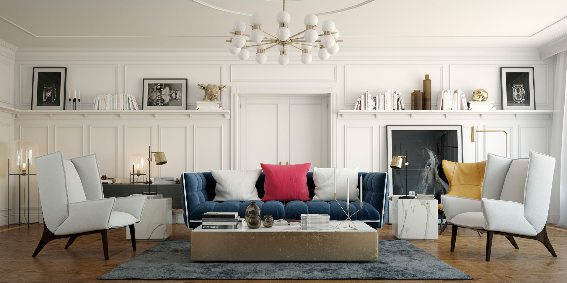 Living room, Fabrica 3DStudio Fabrica 3DStudio Salones minimalistas