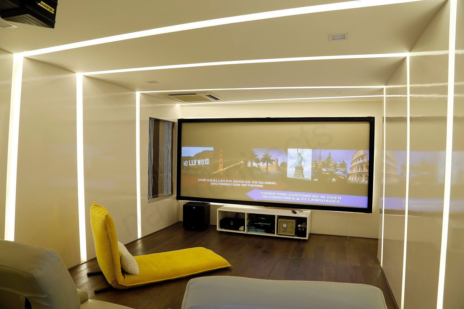 Residential project, NA ARCHITECTS NA ARCHITECTS Modern style media rooms