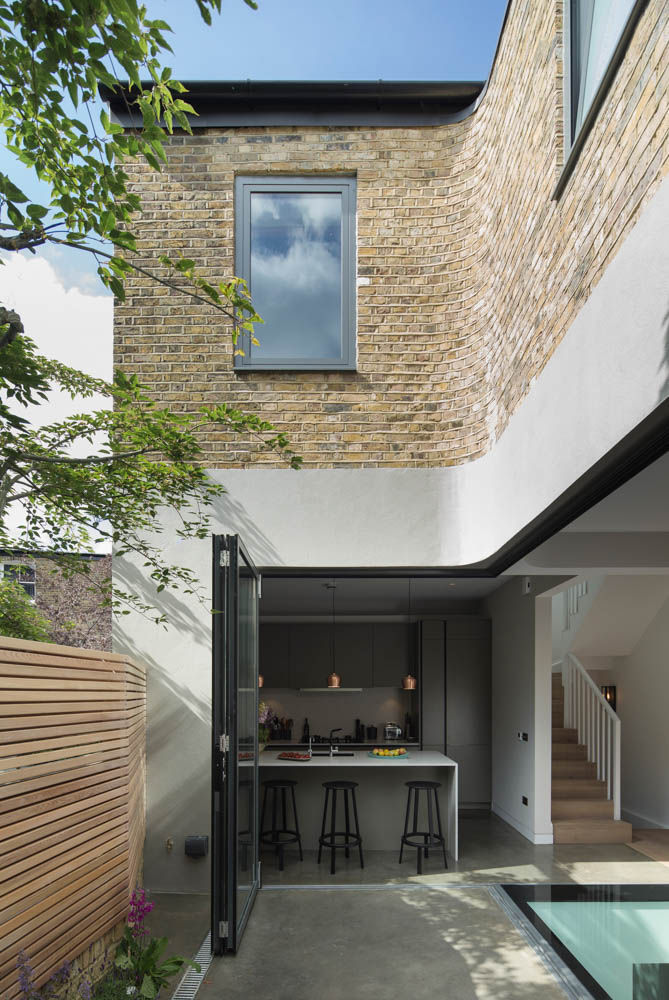 Brackenbury House, Neil Dusheiko Architects Neil Dusheiko Architects Jardins modernos