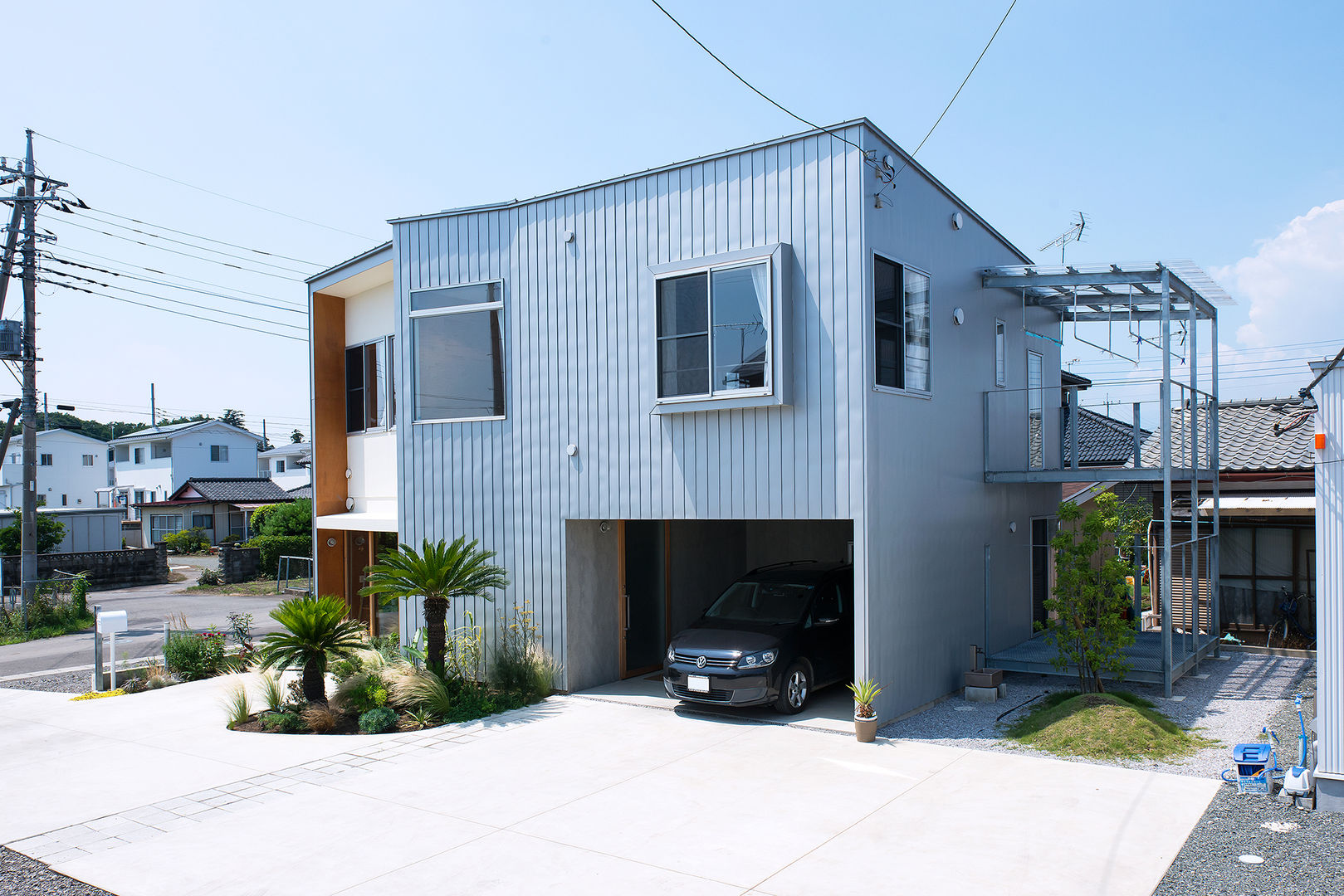 HOUSE S, アーキライン一級建築士事務所 アーキライン一級建築士事務所 Casas de estilo moderno