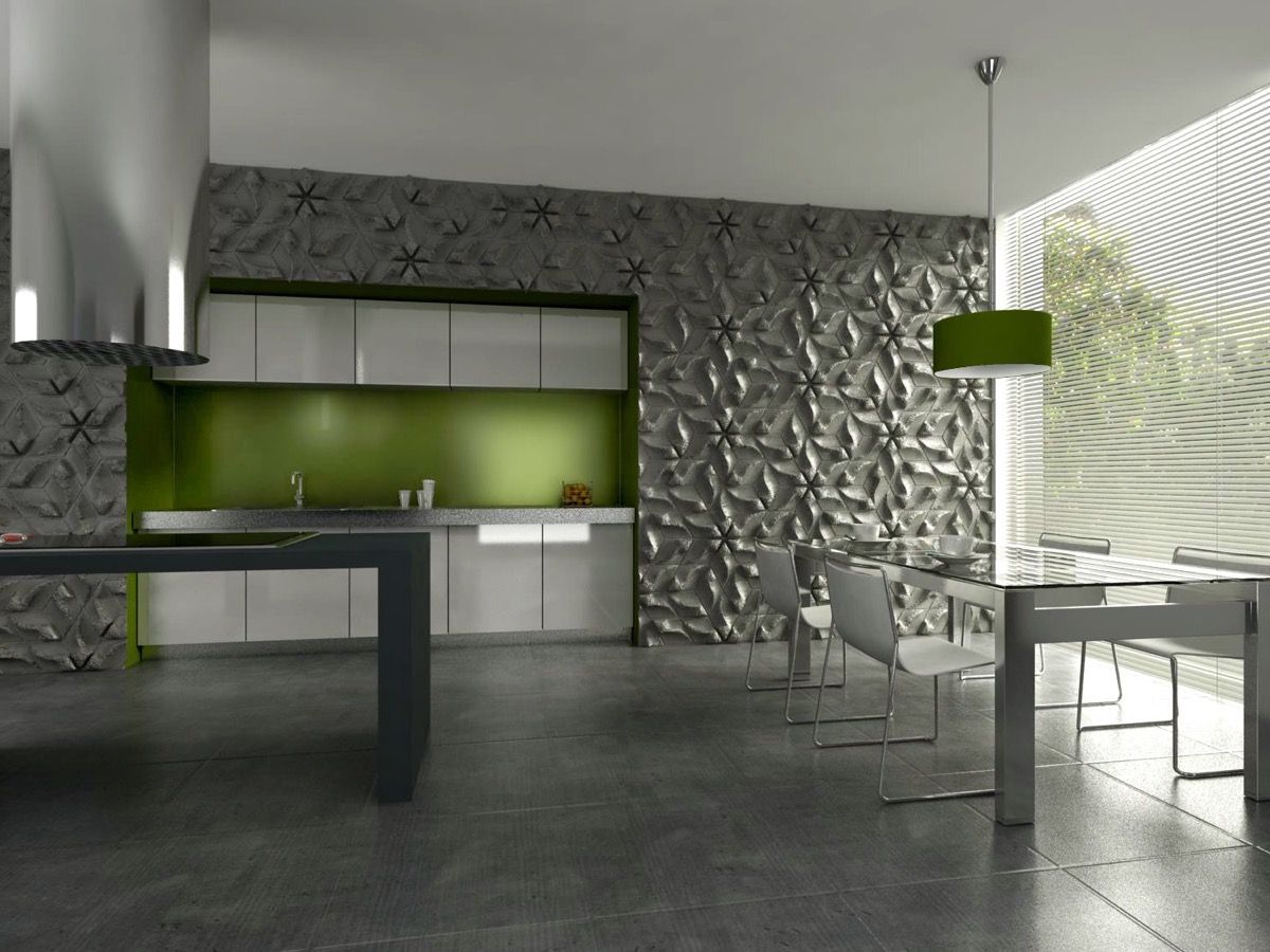 Concrete panels Artis Visio DecoMania.pl Pareti & Pavimenti in stile minimalista