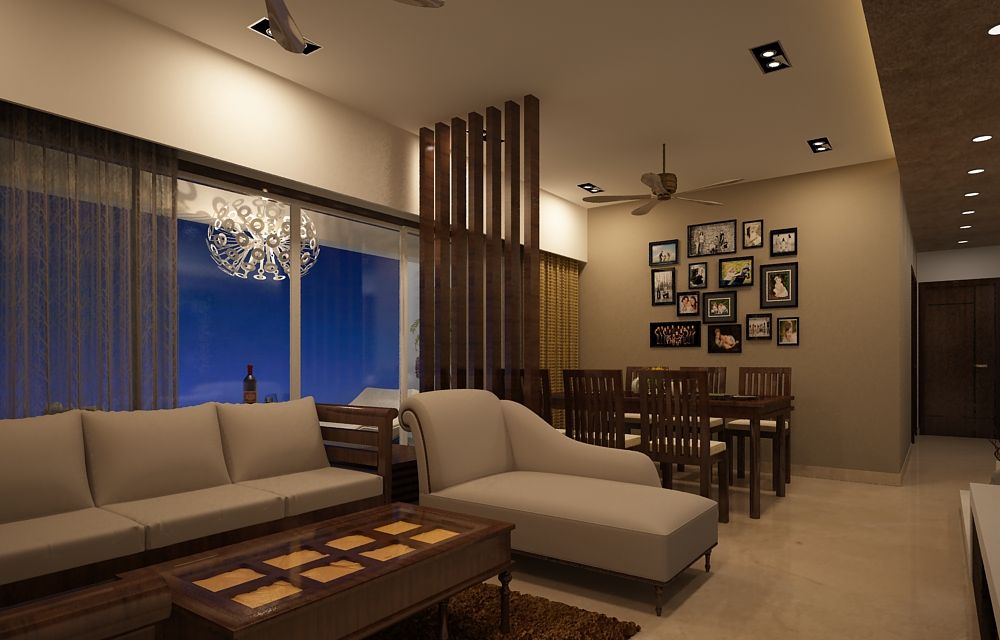 Residential Interiors, Prism Architects & Interior Designers Prism Architects & Interior Designers Asian style living room