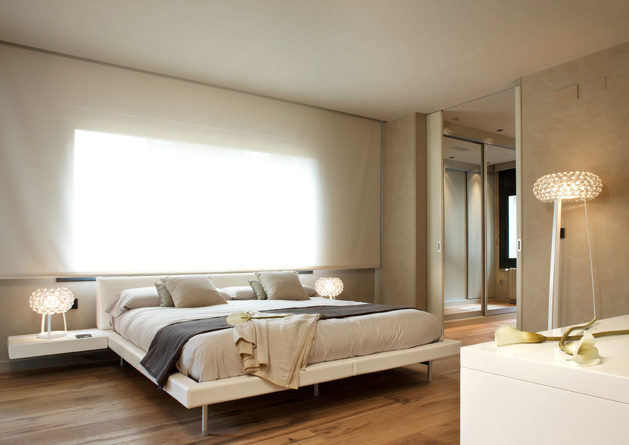 Vivienda unifamiliar , ruiz narvaiza associats sl ruiz narvaiza associats sl Modern style bedroom