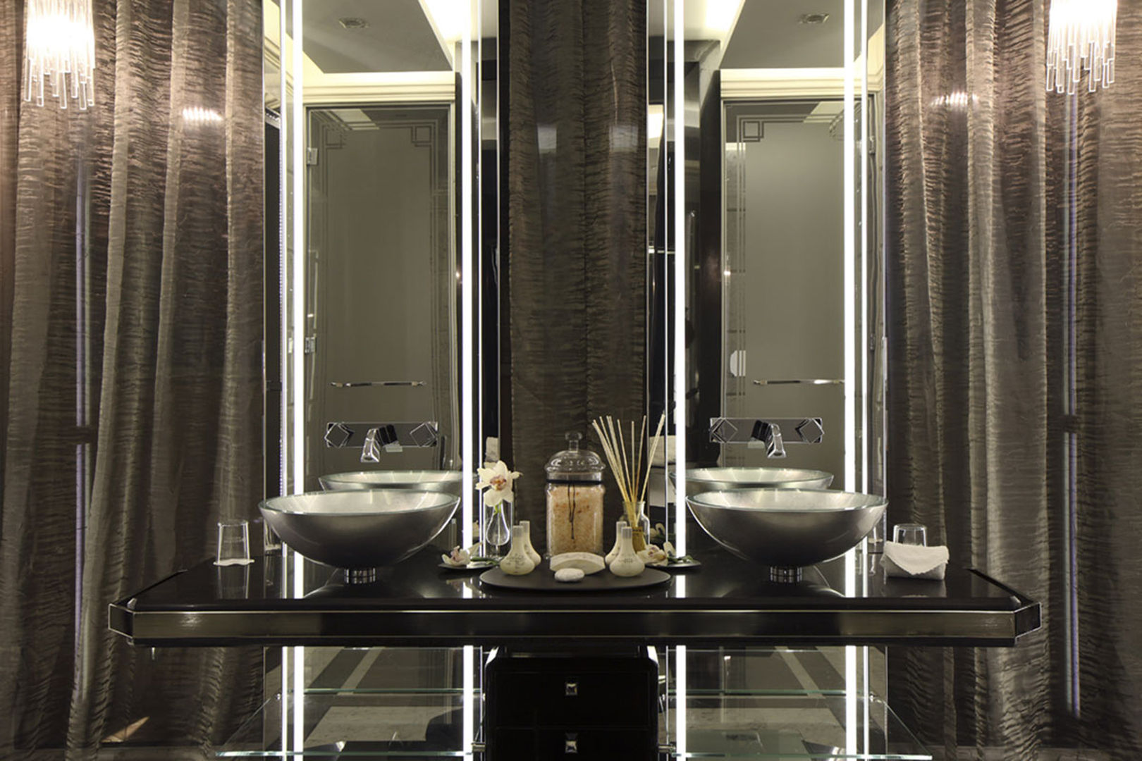 Progetto, Spagnulo & Partners Spagnulo & Partners Ванная комната в стиле модерн