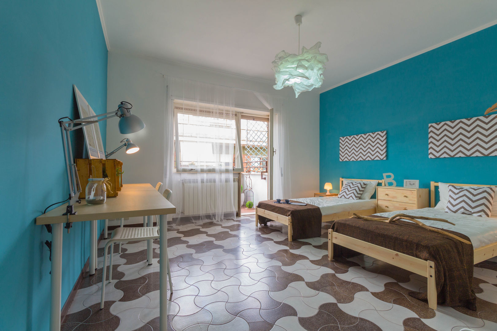 LA CASA DEGLI STUDENTI, Erina Home Staging Erina Home Staging Camera da letto moderna