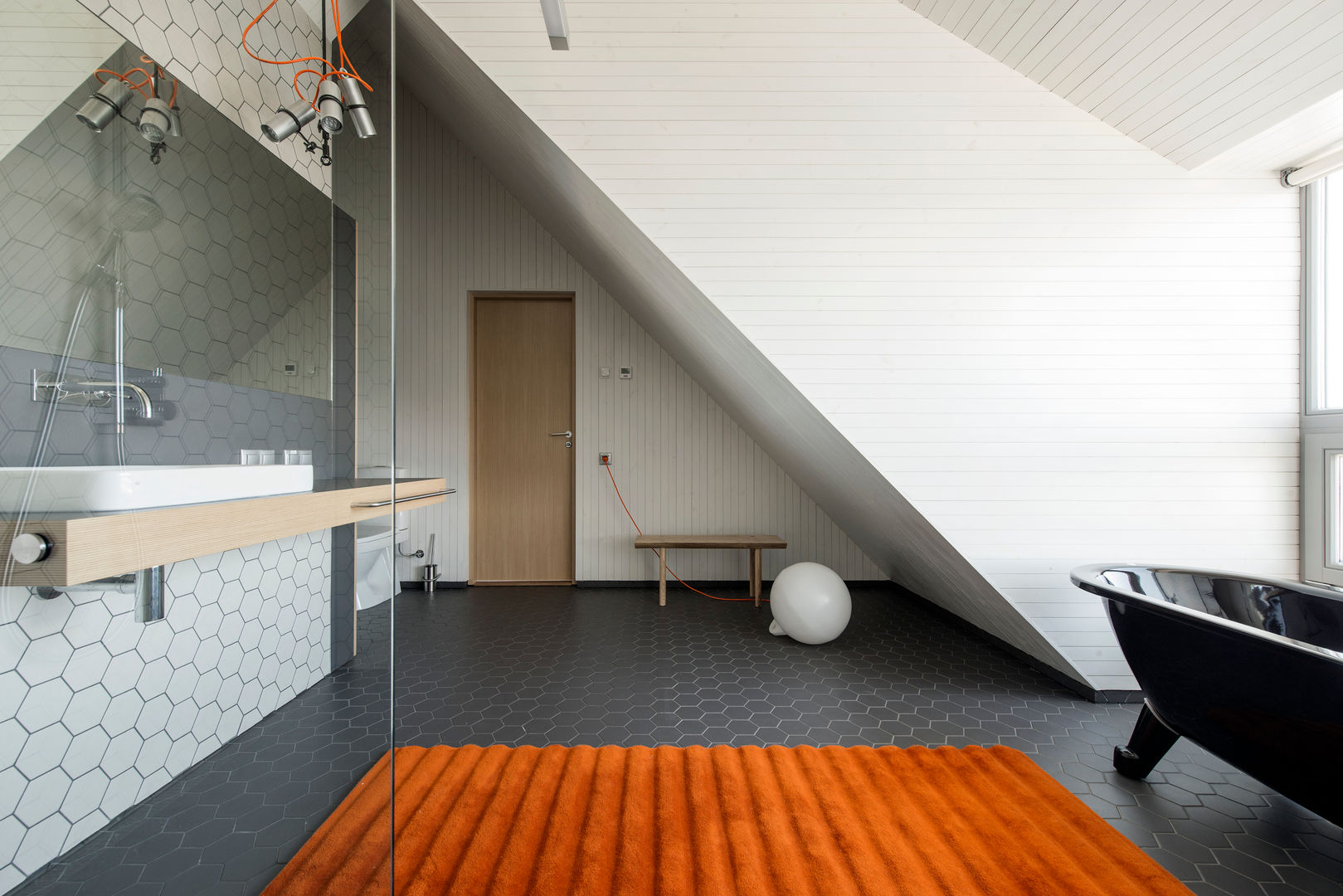 Hafengebäude an der Ostsee , Baltic Design Shop Baltic Design Shop Minimalistyczna łazienka