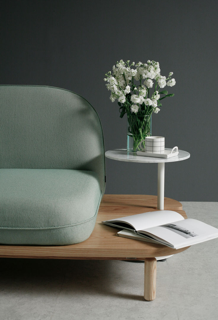 Mac , vaahtera vaahtera Livings de estilo moderno Salas y sillones