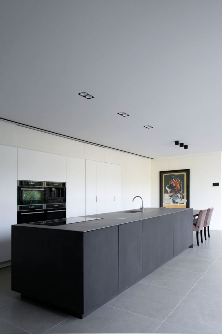 Project Summum Interiors, De Plankerij BVBA De Plankerij BVBA Modern Kitchen