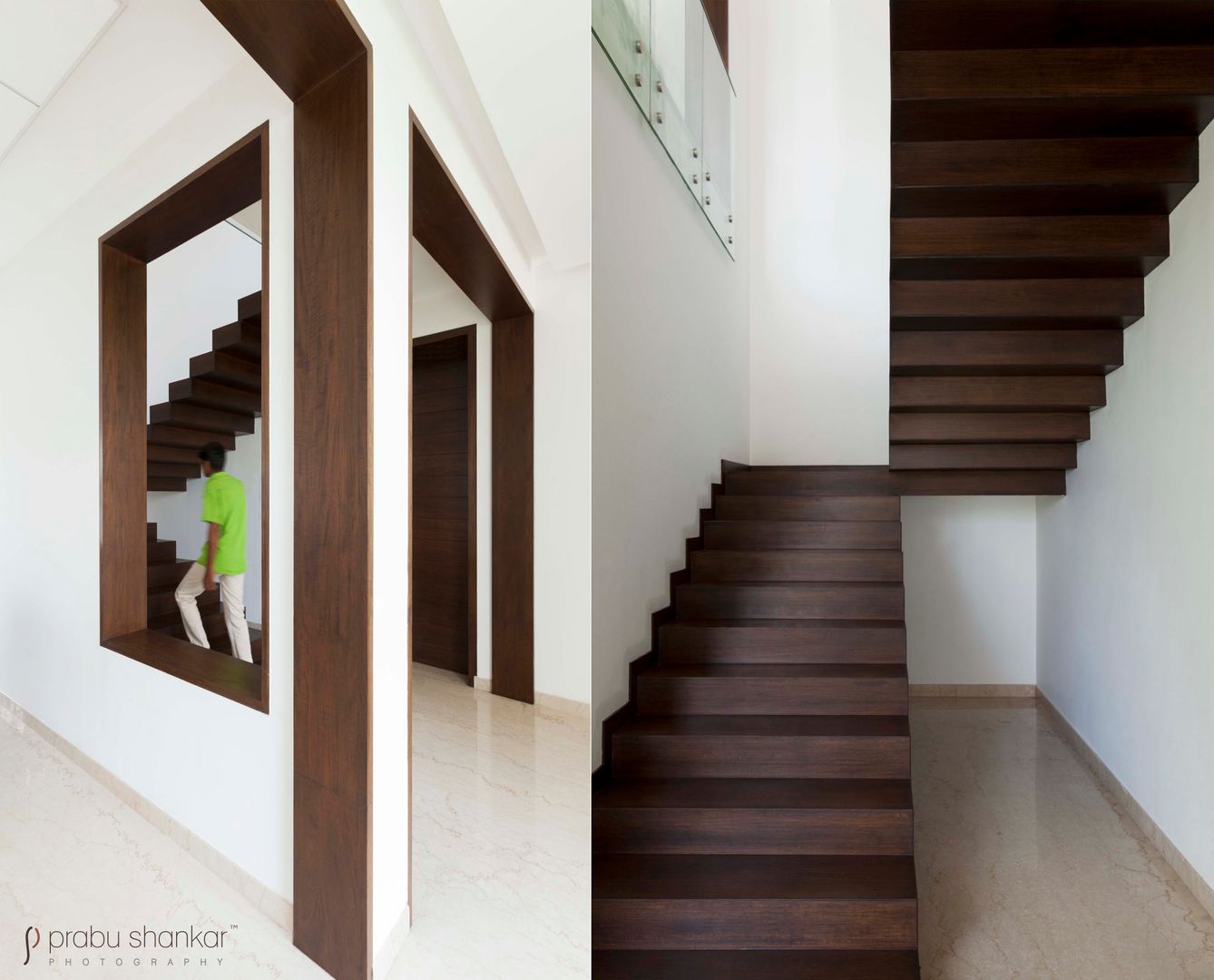 Residential, Prabu Shankar Photography Prabu Shankar Photography Modern corridor, hallway & stairs