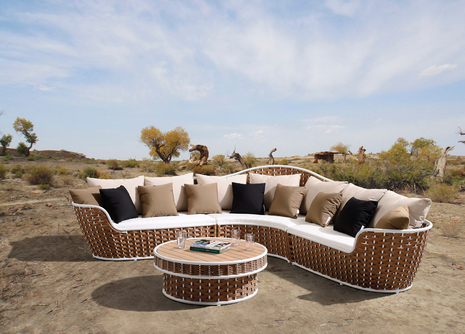 Outdoor Lounge Serie Honolulu, Rattania GmbH Rattania GmbH Modern garden Furniture