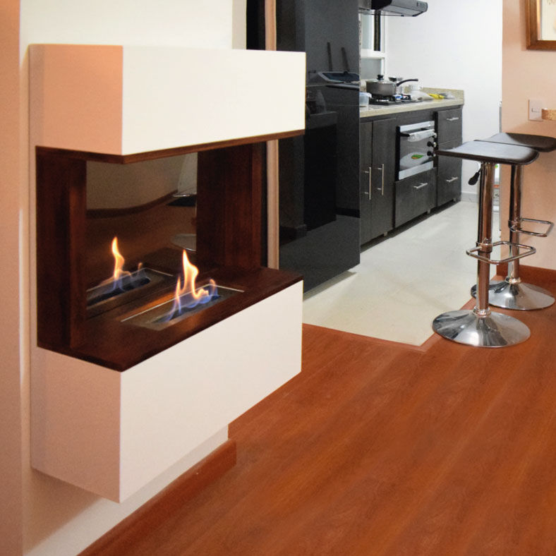 Chimenea de pared, Origen chimeneas Origen chimeneas บ้านและที่อยู่อาศัย ไม้ Wood effect ของตกแต่งและอุปกรณ์จิปาถะ