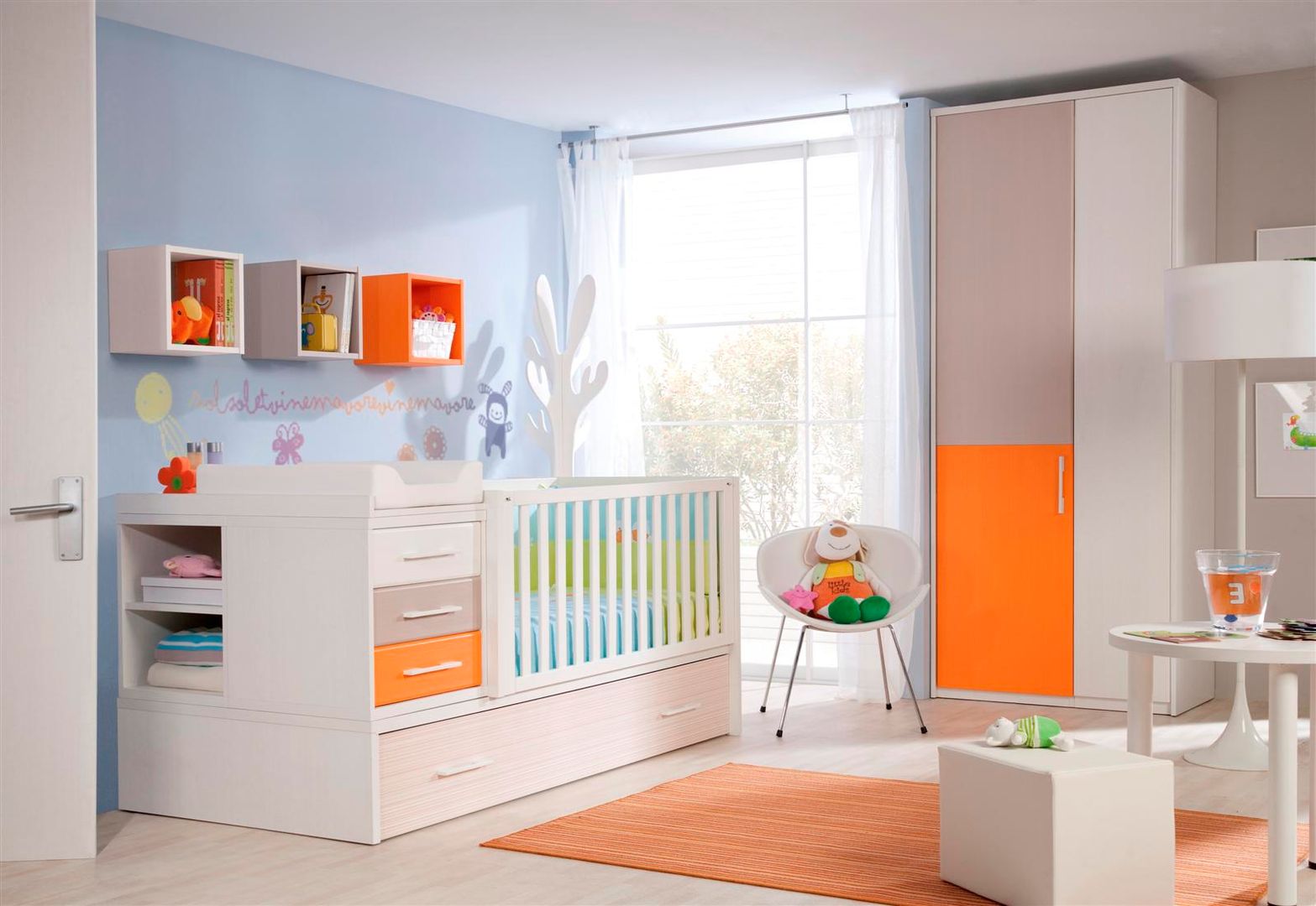 quartos bebe, Rizalnor Rizalnor Modern nursery/kids room Beds & cribs